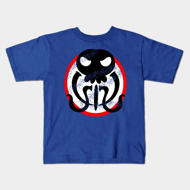 Cthulhu Symbol Kids T-Shirt by Federation Skum Kosplay